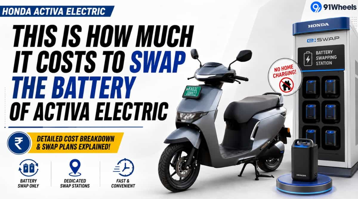 This Is How Much It Costs To Swap The Battery Of Honda Activa Electric This Is How Much It Costs To Swap The Battery Of Honda Activa Electric